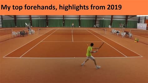 Tennis My Top Forehands YouTube