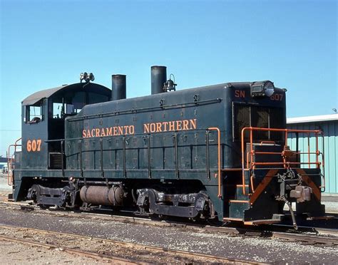 Sacramento Northern Railroad Emd Sw7 Diesel Electric Switcher
