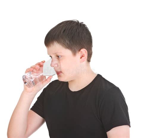 Boy Drinking Water Royalty Free Stock Photos Image 23016948