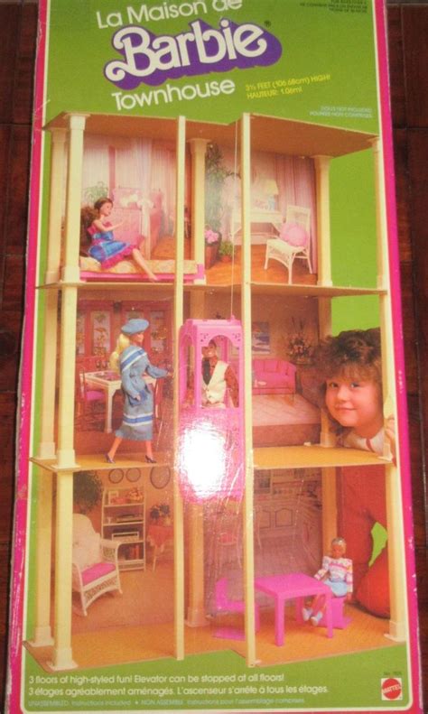 Barbie Townhouse In Original Box From The Eighties 7825 Etsy Barbie