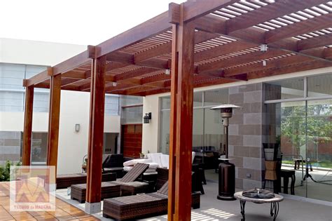 Encuentra techos de madera terrazas en mercadolibre.com.mx! IDEAS Y VENTAJAS 1 Techos Sol y Sombra para casas y ...