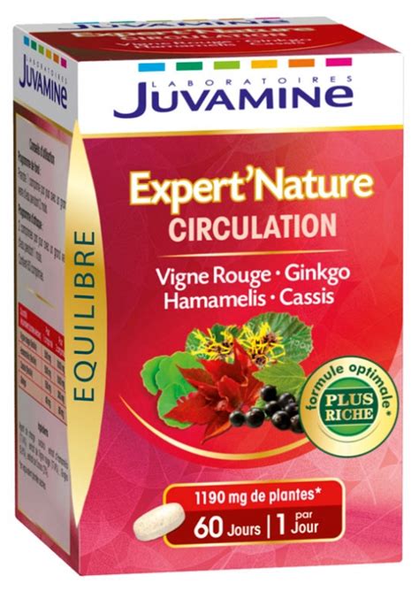 Juvamine Expertnature Circulation 60 Tablets