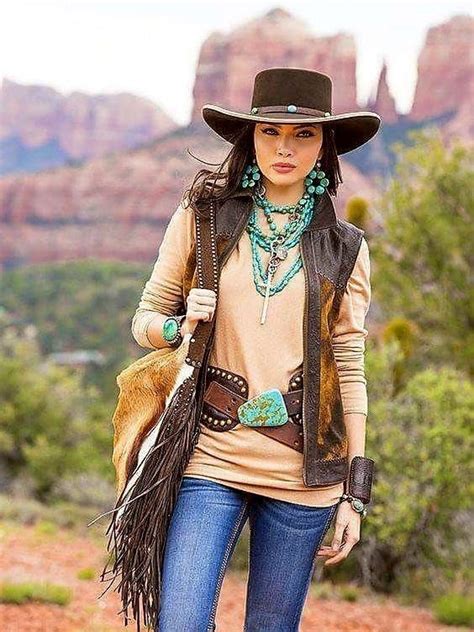 Boho Western Cowgirl Style Outfits Western Outfits Women Western