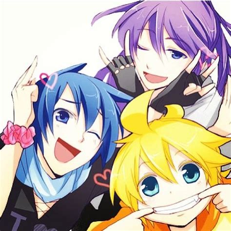 Len Gakupo And Kaito Vocaloid Vocaloid Characters Kaito