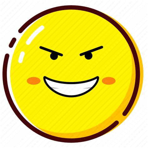 Cute Emoji Emoticon Evil Expression Icon Download On Iconfinder