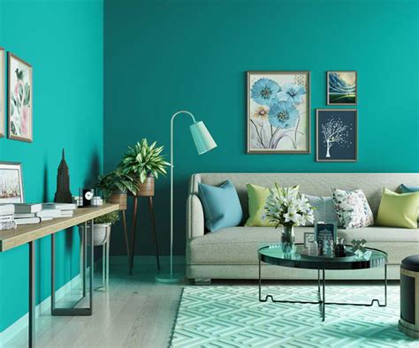 Cool Cove N 9717 House Wall Painting Colour Asian Paints