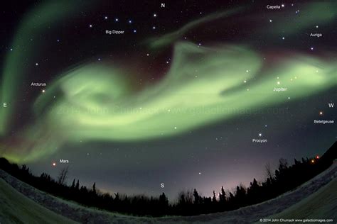Alaska Aurora Borealis Photo 8676 Galactic Images