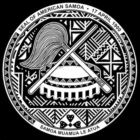 State Seal Of American Samoa Sticker Die Cut Vinyl Decal Usa Etsy