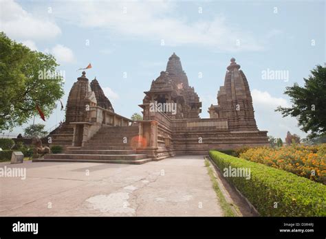 Facade Of Jain Temple Khajuraho Temples Chhatarpur District Madhya