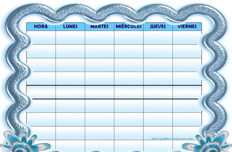 Orientación para padres de niños superdotados. Yolitas Decoraciones: Horarios Escolares Decorativos Para Imprimir Para Los Adolescentes