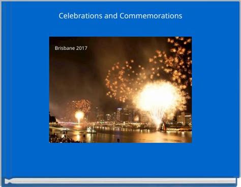 Celebrations And Commemorations Free Stories Online Create Books