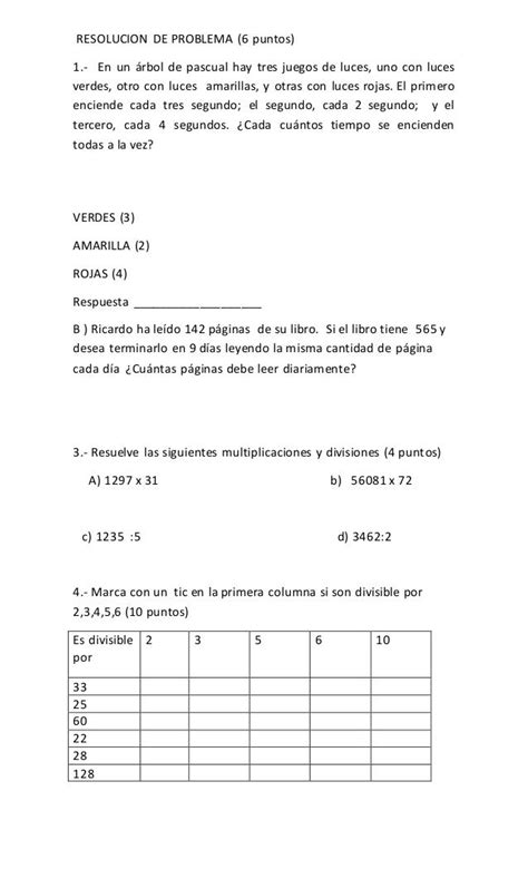 prueba multiplos y divisores