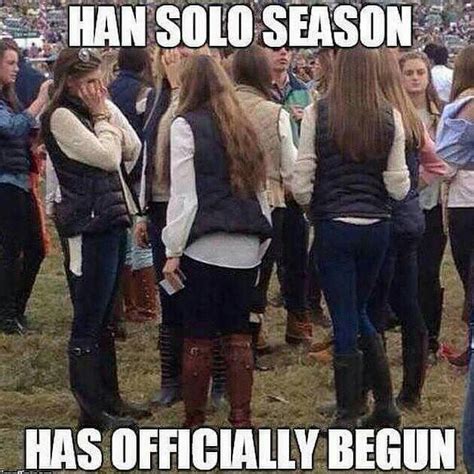 Han Solo Season Has Officially Begun Women S Fashion On Campus Just
