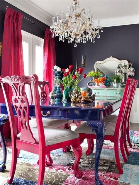 33 Beautiful Pink Dining Room Chairs Ideas Pink Dining Rooms