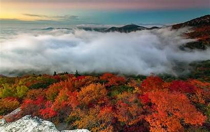 Carolina North Mountains Autumn Nc Nature Forest