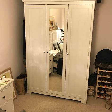 Choose from our huge range, or design your very own dream wardrobe using our pax wardrobe planner. Ikea hemnes wardrobe three doors with mirror | in Brixton ...