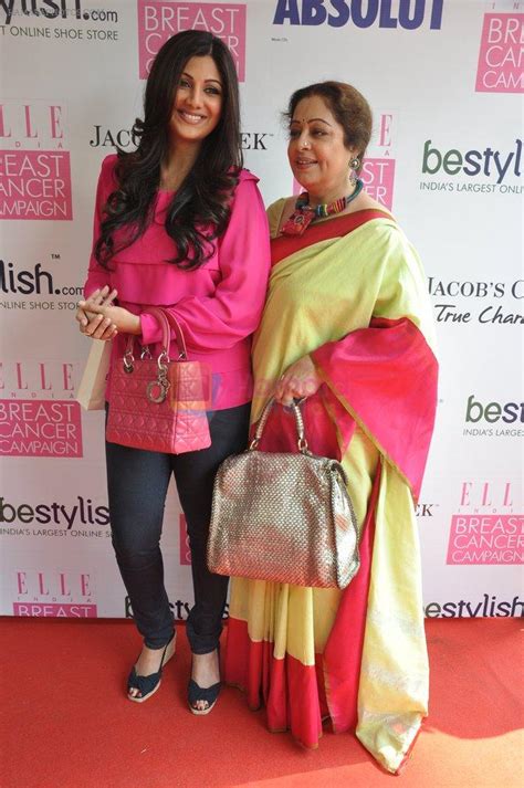 Shilpa Shetty Kirron Kher At BeStylish Com Breast Cancer Awareness