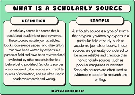 What Is A Scholarly Source Here Are Examples