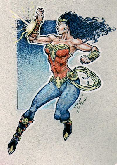 Wonder Woman Pinup By Emuller5 On Deviantart
