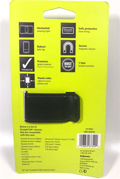 Straight Talk Stb13wi003 Universal Case For Medium Phones Ebay