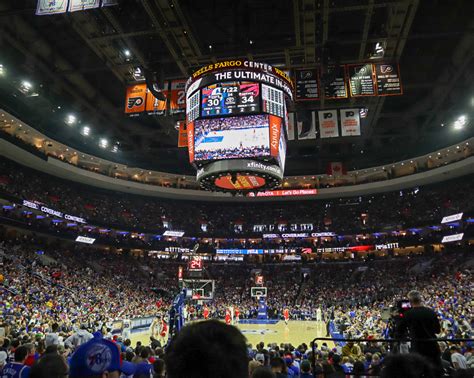 The venue seats 20,328 basketball fans, the fifth largest seating capacity in the nba. Philadelphia 76ers Travel Packages