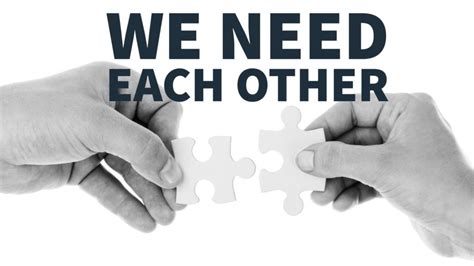 We Need Each Other - Rocky Mountain Treatment Center