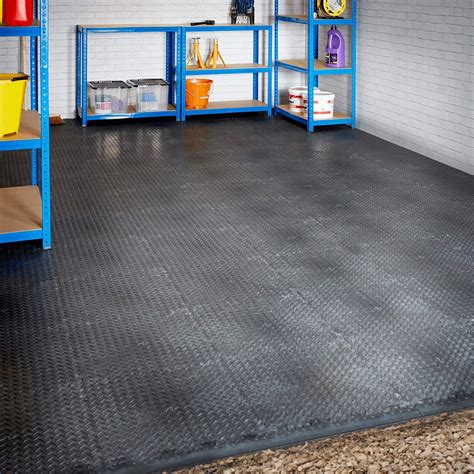 Buy Bigdug Single Garage Interlocking Vinyl Floor Tile Set 3m X 6m 193