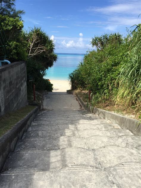 Stairway To Heaven Aharen Beach Tokashiki Island Okinawa Eyair