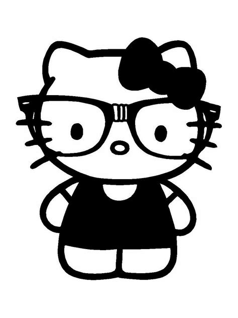 Free Printable Hello Kitty Stencils And Templates