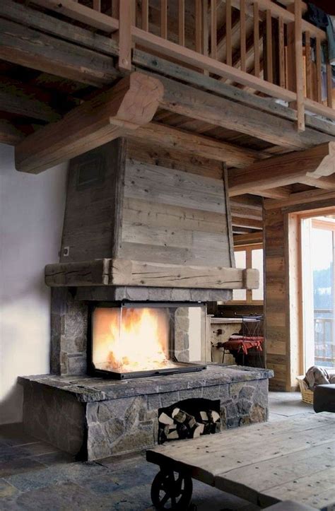 46 Superb Fireplace Design Ideas You Can Do It In 2020 Rustic