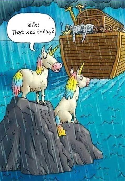 The Truth Behind Unicorns Extinction Comics Lolcats N Funny