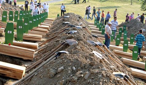 Srebrenica genocide memorial in the village of potočari, near. International court upholds Srebrenica massacre verdicts