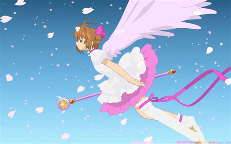 Card Captor Sakura Kinomoto Sakura Ribbons Wings
