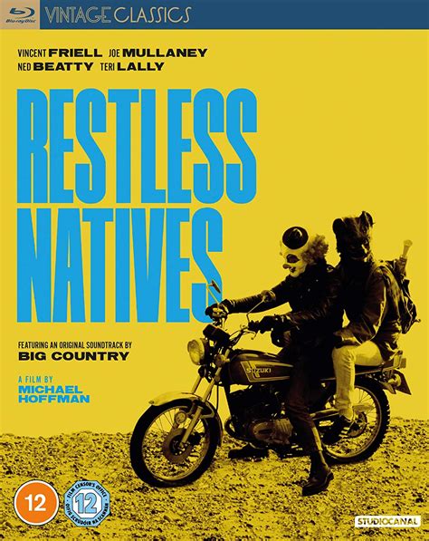 Restless Natives Blu Ray 2021 Uk Vincent Friell Joe