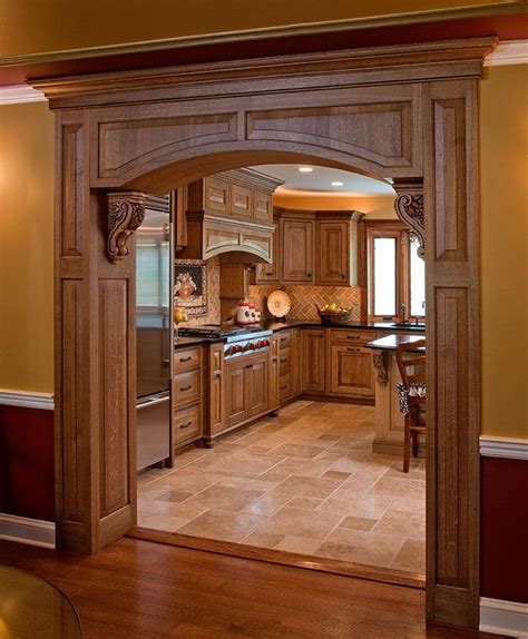 Kitchen Arch Design Wooden - kitchen