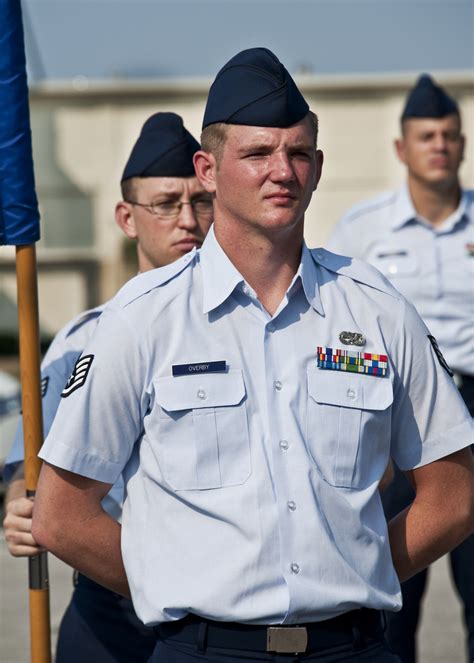 Airmen Dress Right For Als Blues Inspection Eglin Air Force Base