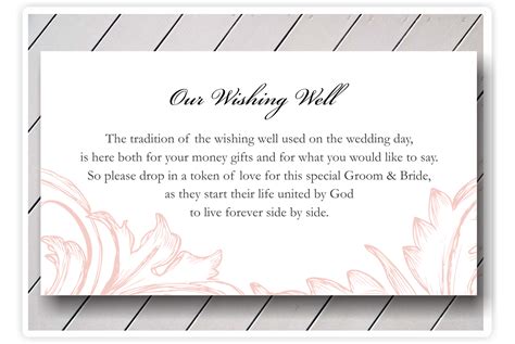 Wedding Invitation Wording For No Ts Only Money