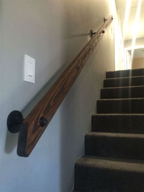 15 Incredible Wood Stairs Railing Design For Your Home Rustic Stairs