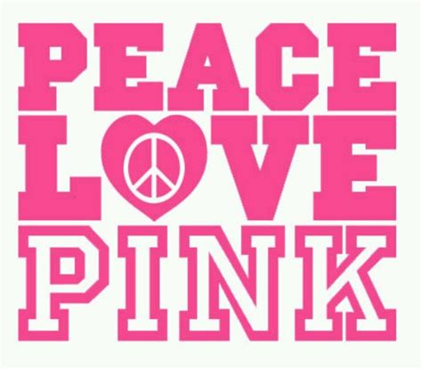 Vs Love Pink Peace Victoria Secret Pink Wallpaper Love Pink