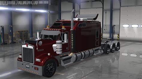 Kenworth W900 Long Remix Ats V15 • Ats Mods American Truck Simulator