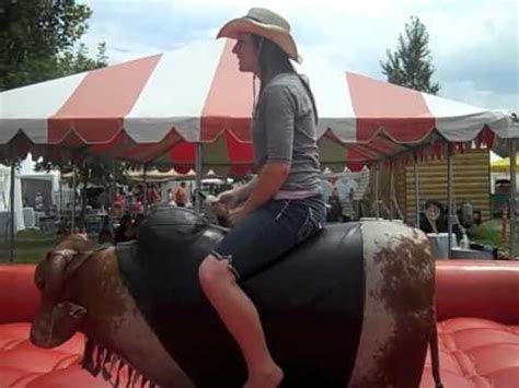 How To Ride A Mechanical Bull Youtube