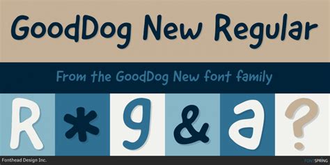 Gooddog New Font Fontspring