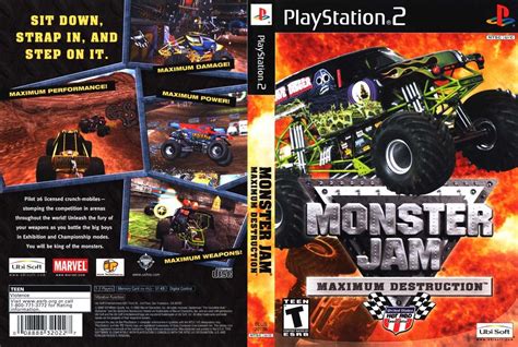 Monster Jam Maximum Destruction Playstation 2 Ps2 30000 En