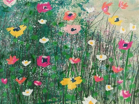 Wildflowers Art By Linda Woods Mixed Media By Linda Woods