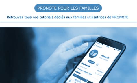 PRONOTE POUR LES PARENTS  DECOUVRIR  Collège Germaine Tillion
