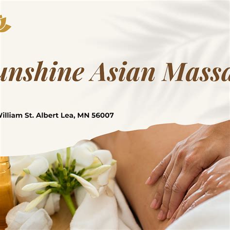 sunshine asian massage luxury asian massage spa in albert lea