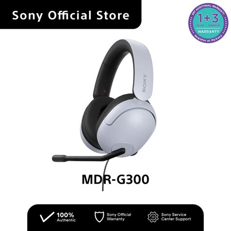 Sony Inzone H3 Mdr G300 Wired Gaming Headset Shopee Philippines