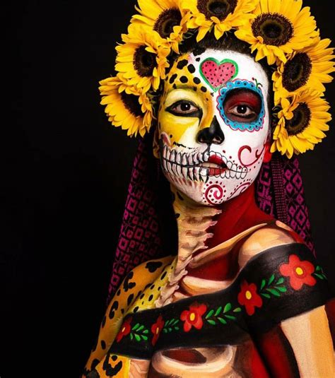 Ghim Của Loveyleram Trên Maquillaje Catrina Nghệ Thuật