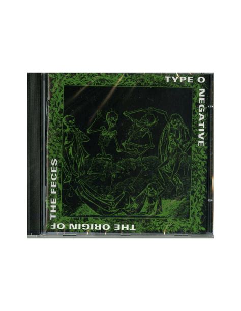 Type O Negative The Origin Of The Feces Cd Only €1299 Cd Buy Online