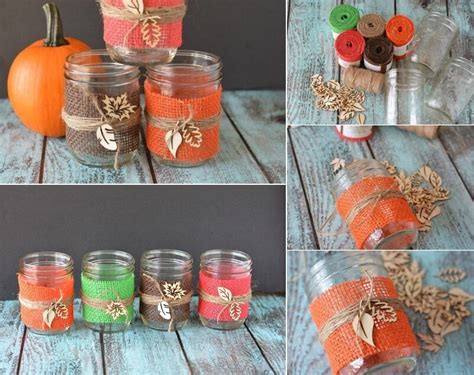 15 Diy Fall Mason Jar Crafts